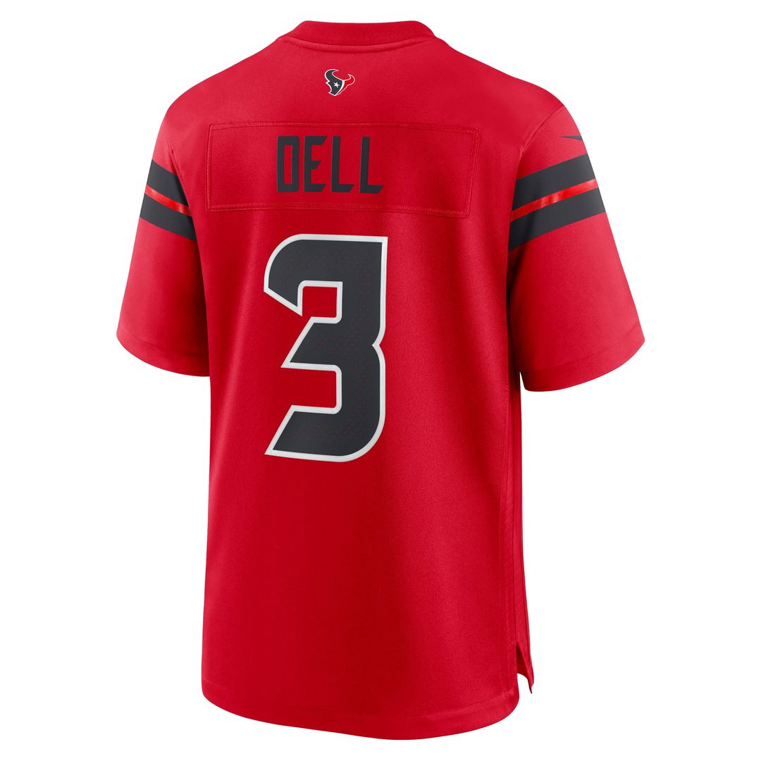Tank Dell Houston Texans Game Jersey - Navy