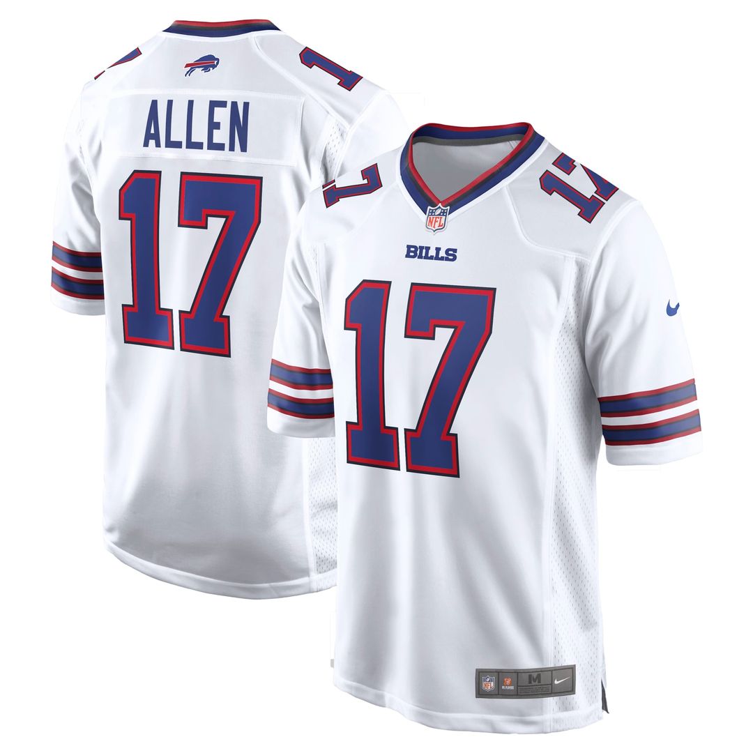Josh Allen Buffalo Bills Nickel City Game Jersey - Gray