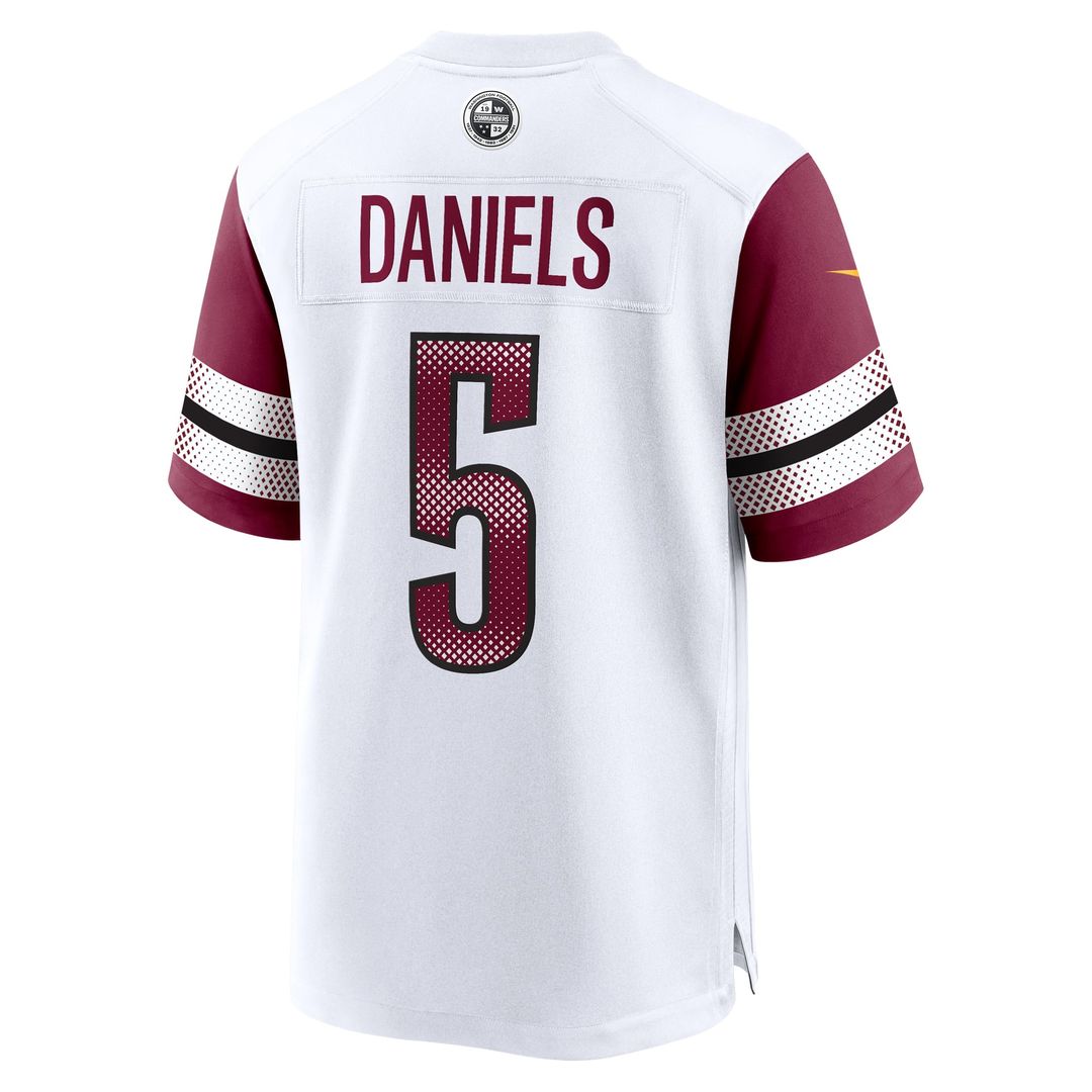 Jayden Daniels Washington Commanders Player Game Jersey - Burgundy