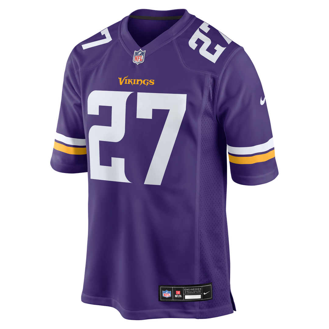 Jordan Mason Minnesota Vikings Team Game Jersey - Purple