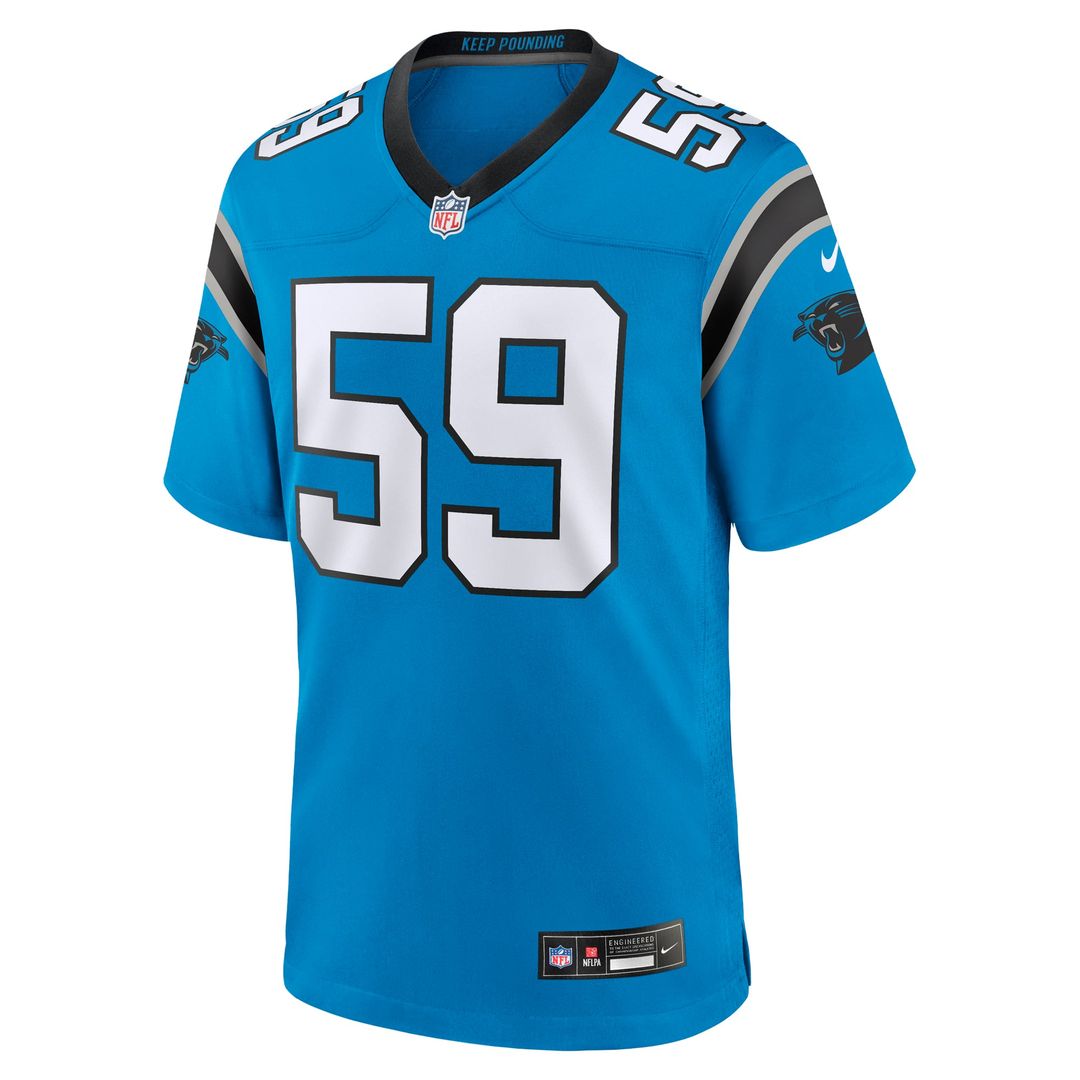 Luke Kuechly Carolina Panthers Team Game Jersey - Black