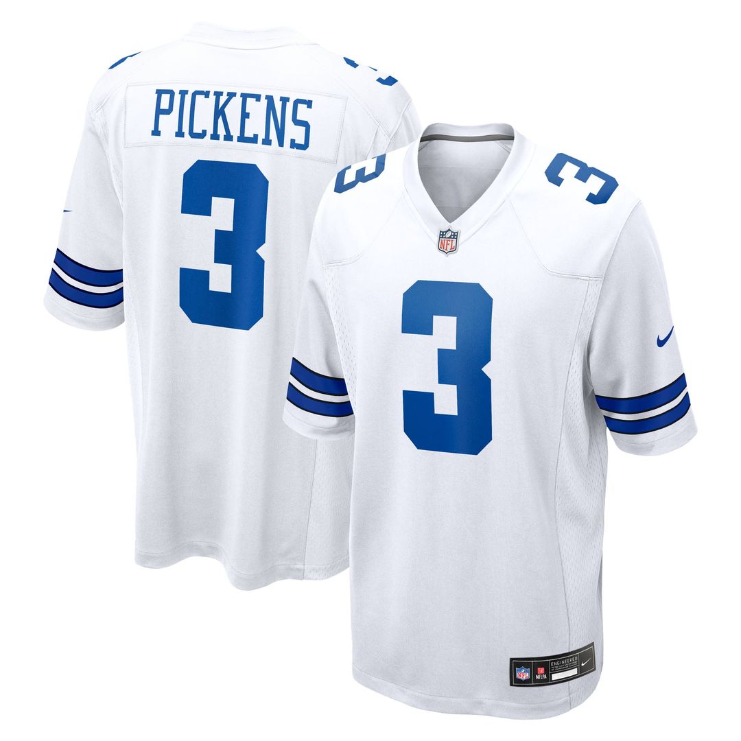 George Pickens Dallas Cowboys Game Jersey - Navy