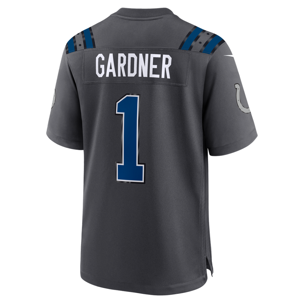 Ahmad Sauce Gardner Indianapolis Colts 2026 Rivalries Collection Game Jersey - Anthracite
