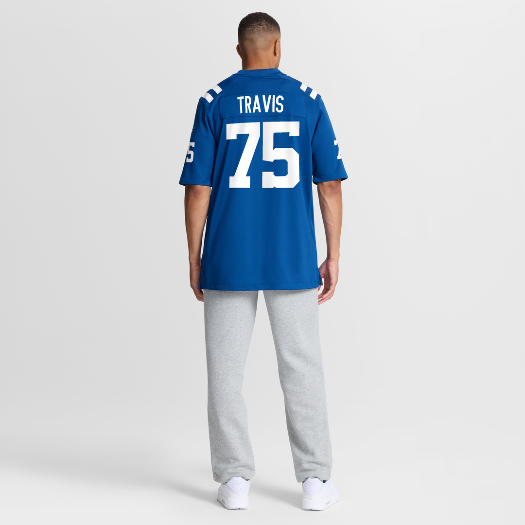 Jalen Travis Indianapolis Colts Team Game Jersey - Royal