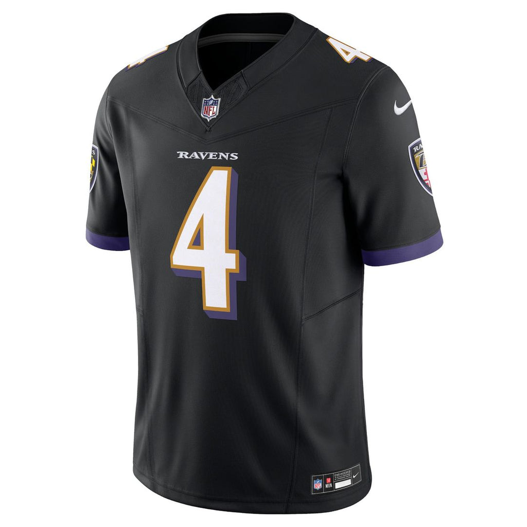 Zay Flowers Baltimore Ravens Vapor F.U.S.E. Limited Jersey - Purple