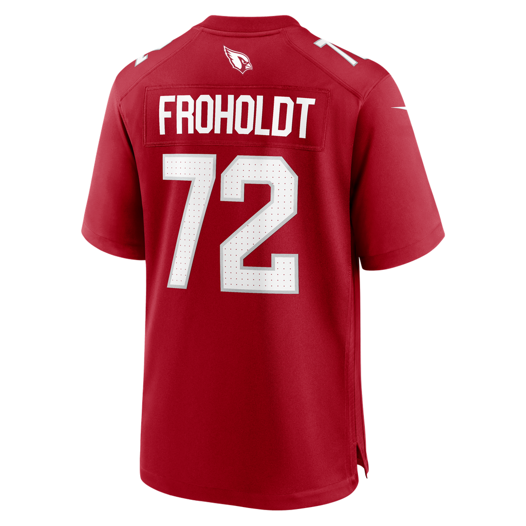 Hjalte Froholdt Arizona Cardinals Team Game Jersey - Cardinal