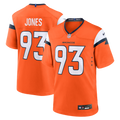 D.J. Jones Denver Broncos Team Game Jersey - Orange