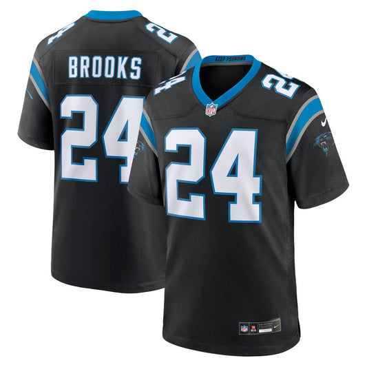 Jonathon Brooks Carolina Panthers Game Jersey - Black