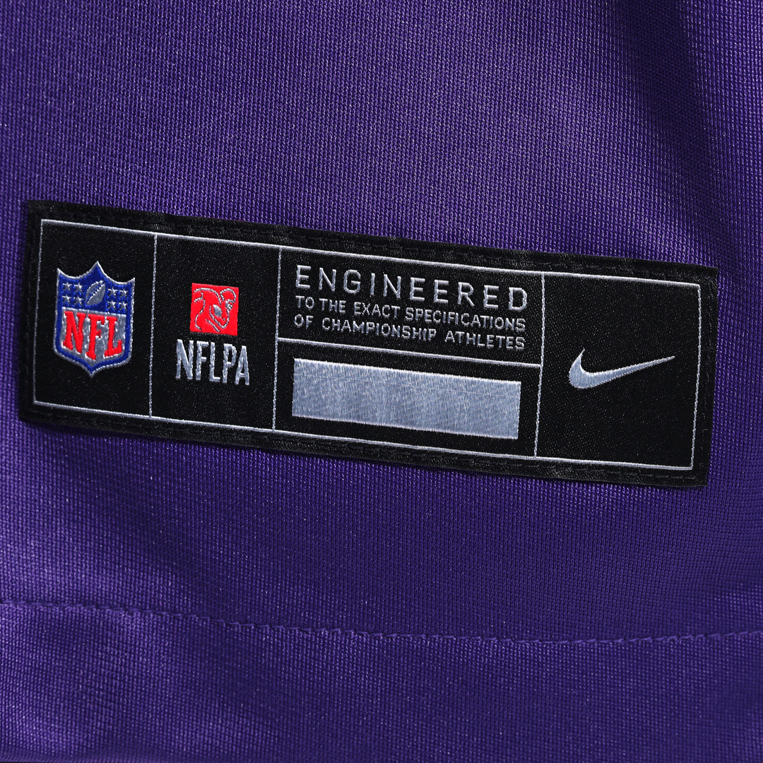 Elijah Williams Minnesota Vikings Team Game Jersey - Purple