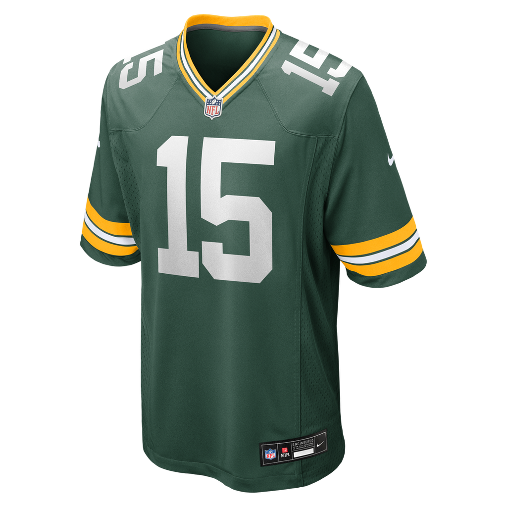 Bart Starr Green Bay Packers Game Retired Player Jersey - Green