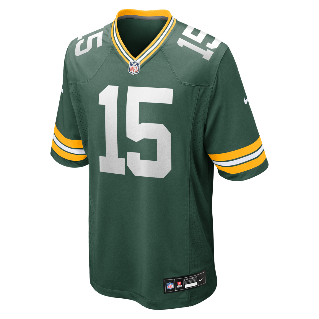Bart Starr Green Bay Packers Game Retired Player Jersey - Green
