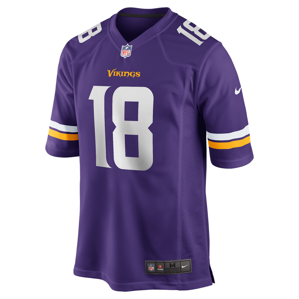 Justin Jefferson Minnesota Vikings Game Player Jersey - White