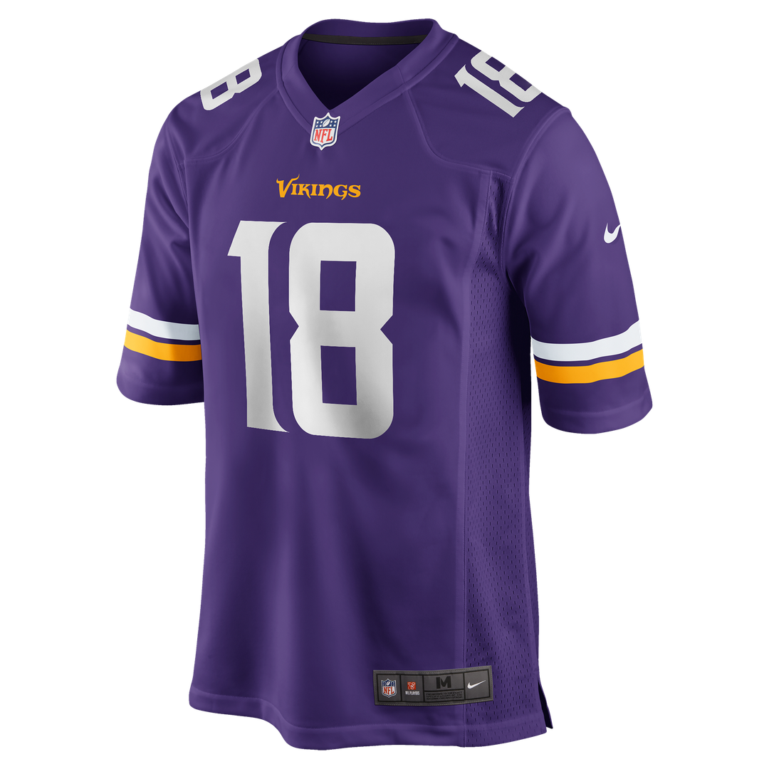 Justin Jefferson Minnesota Vikings Game Player Jersey - White