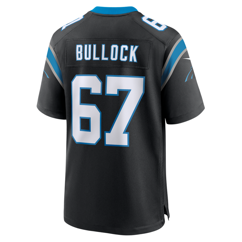 Corey Bullock Carolina Panthers Team Game Jersey - Black
