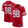 Mykel Williams San Francisco 49ers Team Game Jersey - Scarlet