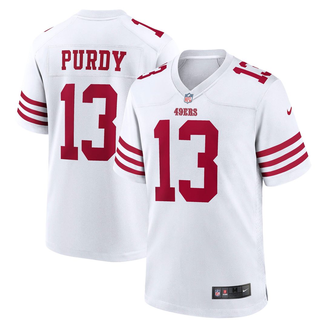 Brock Purdy San Francisco 49ers Game Player Jersey - Scarlet