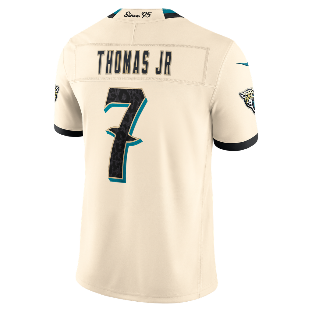 Brian Thomas Jr. Jacksonville Jaguars 2026 Rivalries Collection Stitched Limited Jersey - Natural