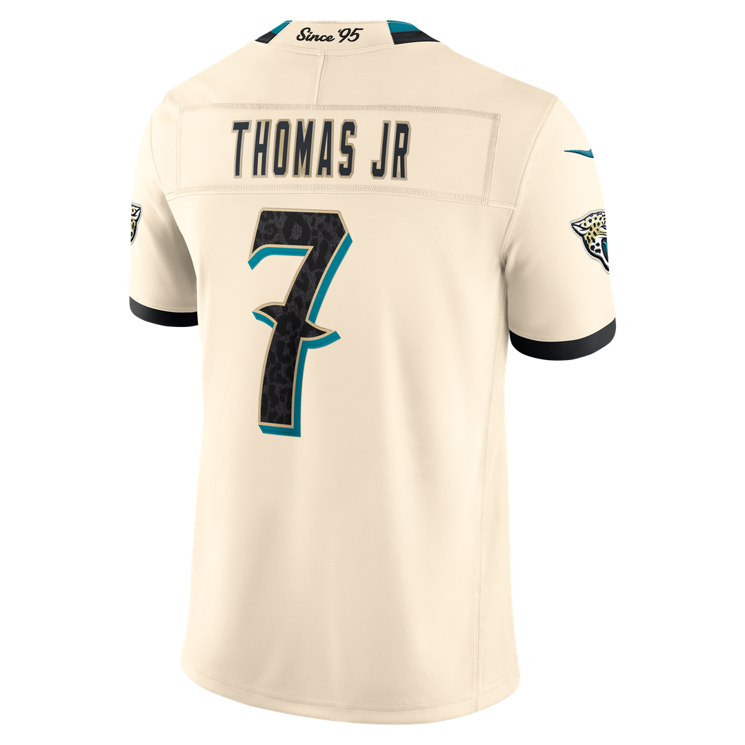 Brian Thomas Jr. Jacksonville Jaguars 2026 Rivalries Collection Stitched Limited Jersey - Natural