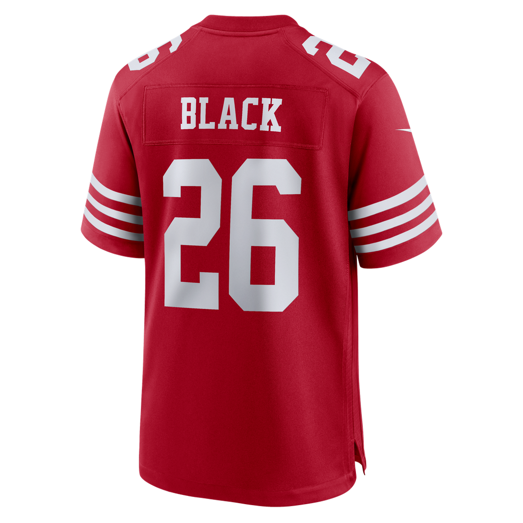 Kaelon Black San Francisco 49ers Team Game Jersey - Scarlet