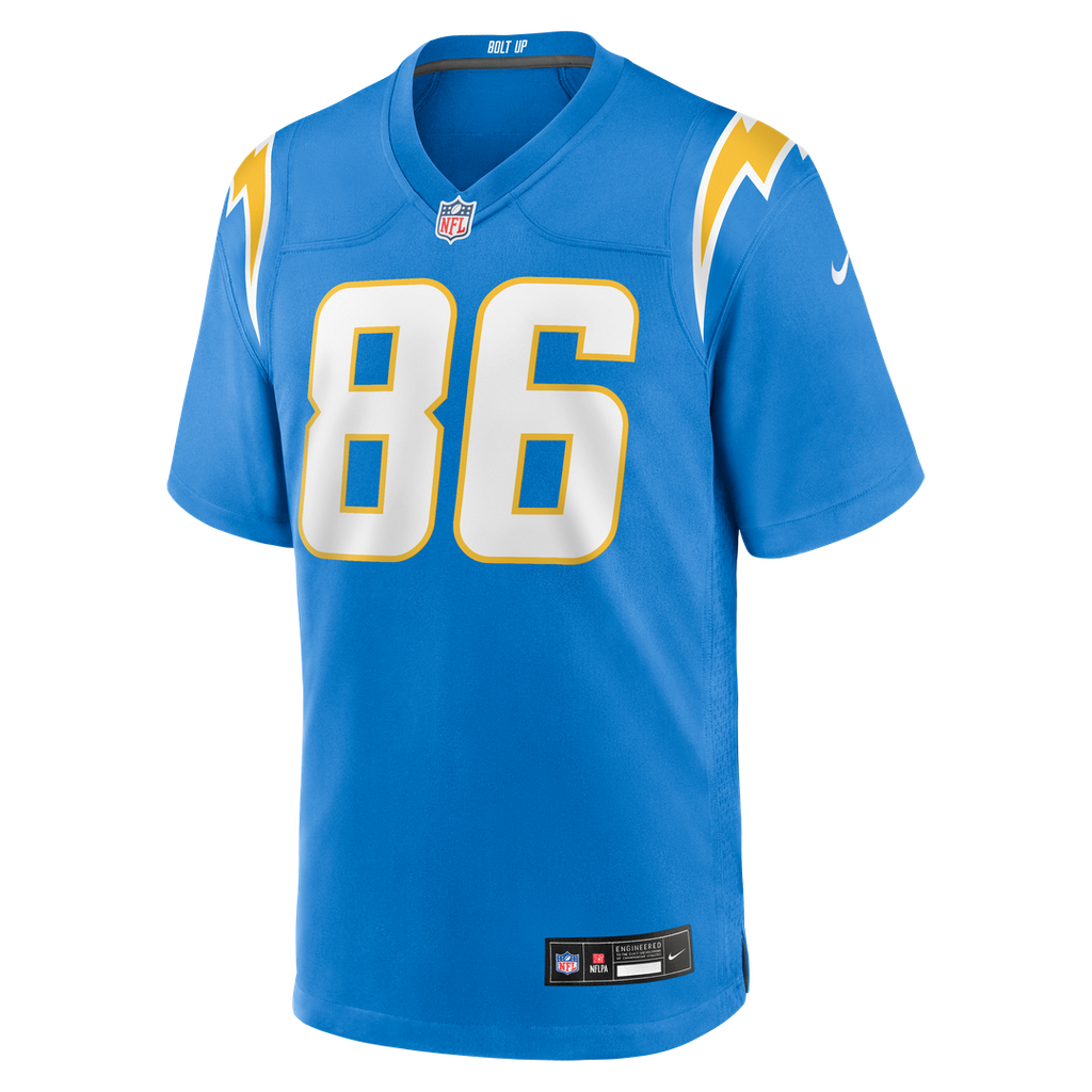 Oronde Gadsden Los Angeles Chargers Alternate Charger Power Game Jersey - Gold