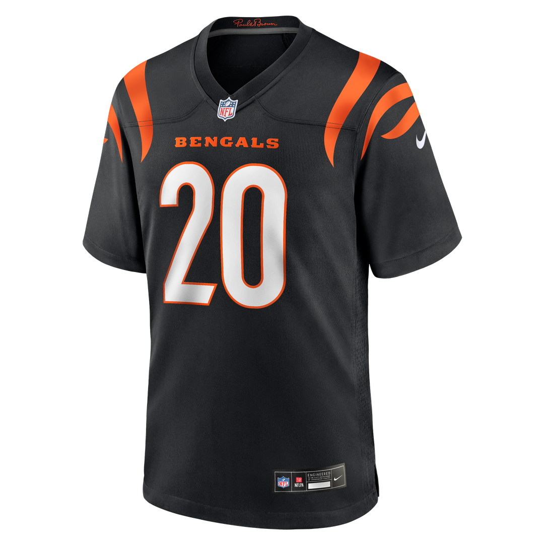 Tacario Davis Cincinnati Bengals Team Game Jersey - Black