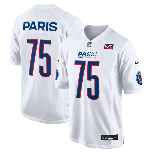 Paris Saint - Germain 2025 Soccer x NFL Game Jersey - White