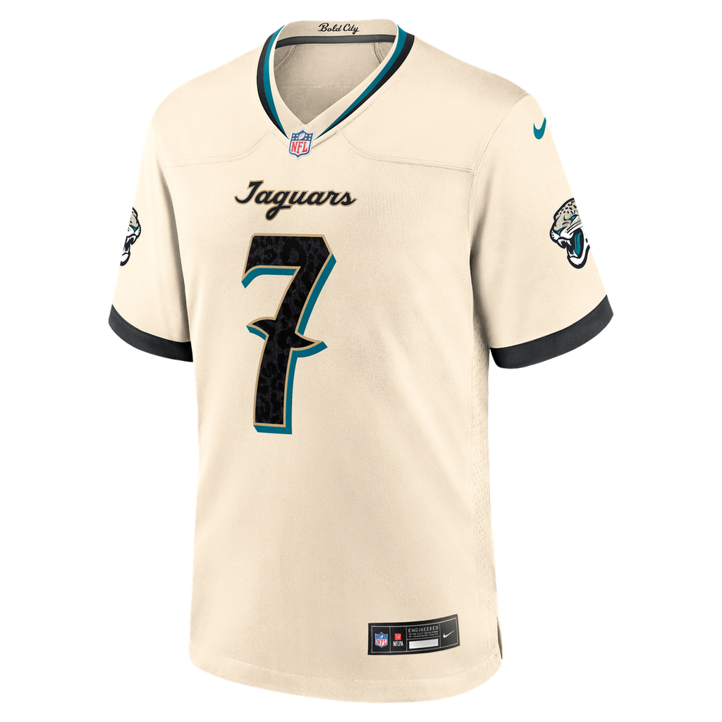 Brian Thomas Jr. Jacksonville Jaguars 2026 Rivalries Collection Game Jersey - Natural