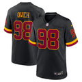 Odafe Oweh Washington Commanders Hail Raiser Alternate Game Jersey - Black