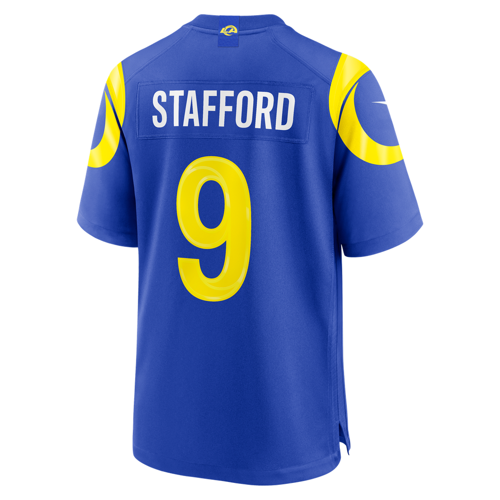 Matthew Stafford Los Angeles Rams White Game Player Jersey - White