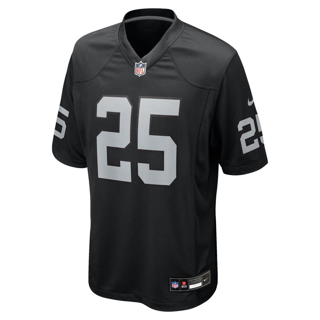 Fred Biletnikoff Las Vegas Raiders Game Retired Player Jersey - Black