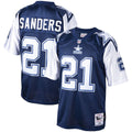 Deion Sanders Dallas Cowboys Big & Tall 1995 Retired Player Replica Jersey - Navy