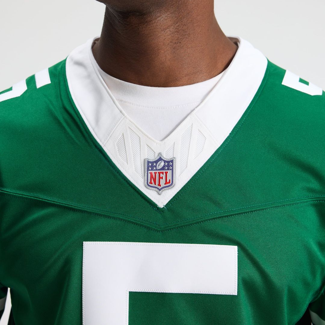 Garrett Wilson New York Jets Team Vapor F.U.S.E. Stitched Limited Jersey - Legacy Green