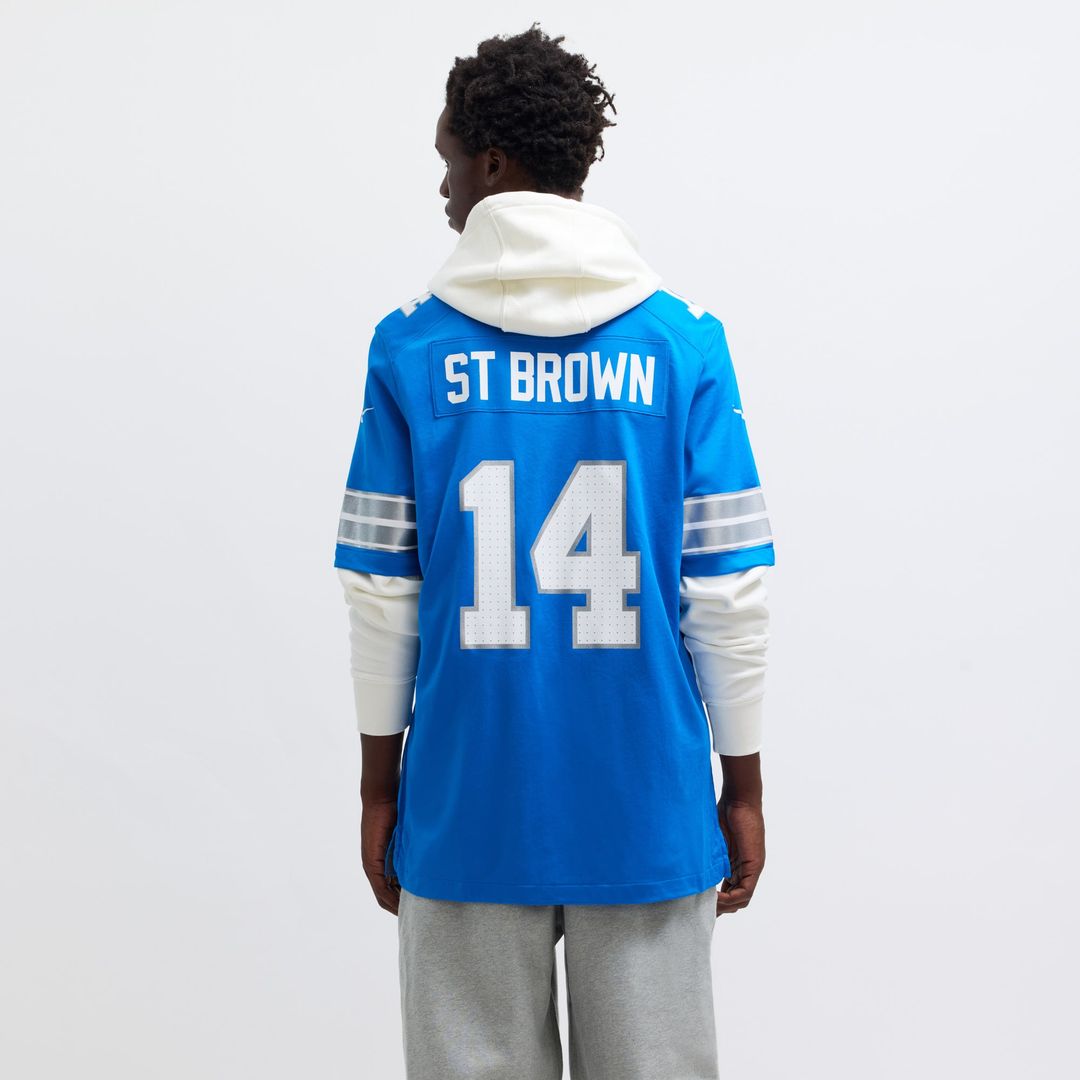 Amon - Ra St. Brown Detroit Lions Game Jersey - White