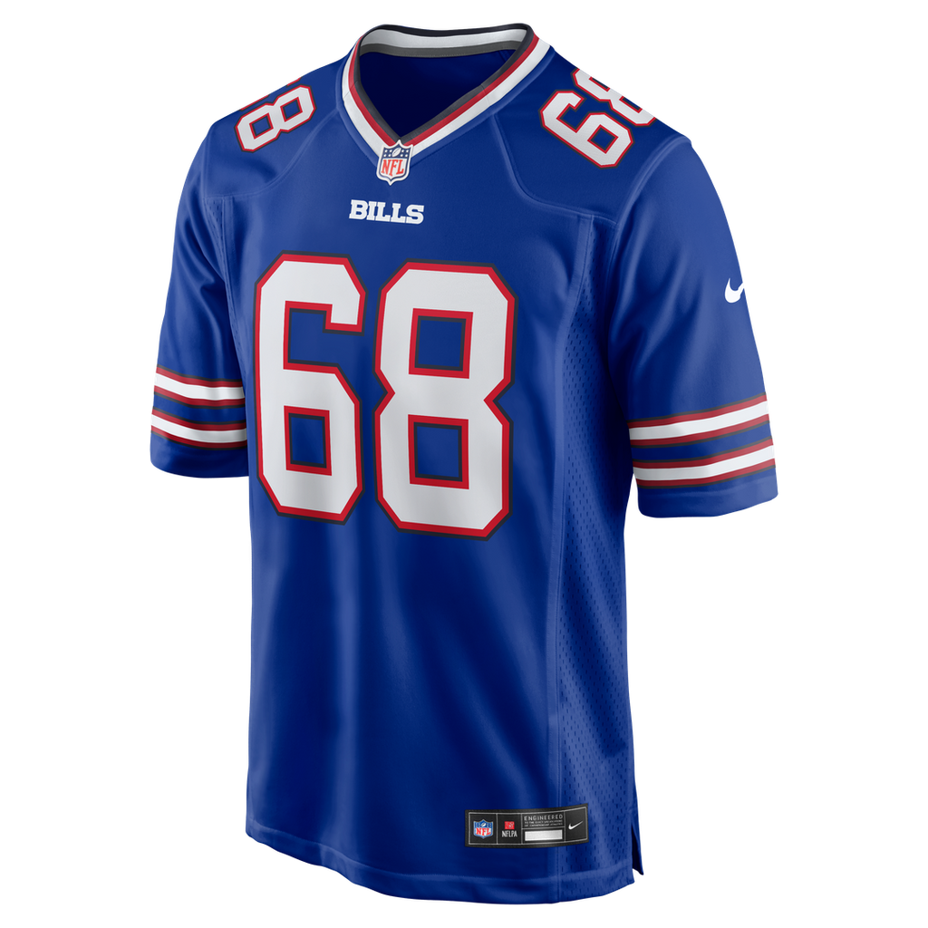 Garrett McGhin Buffalo Bills Team Game Jersey - Royal