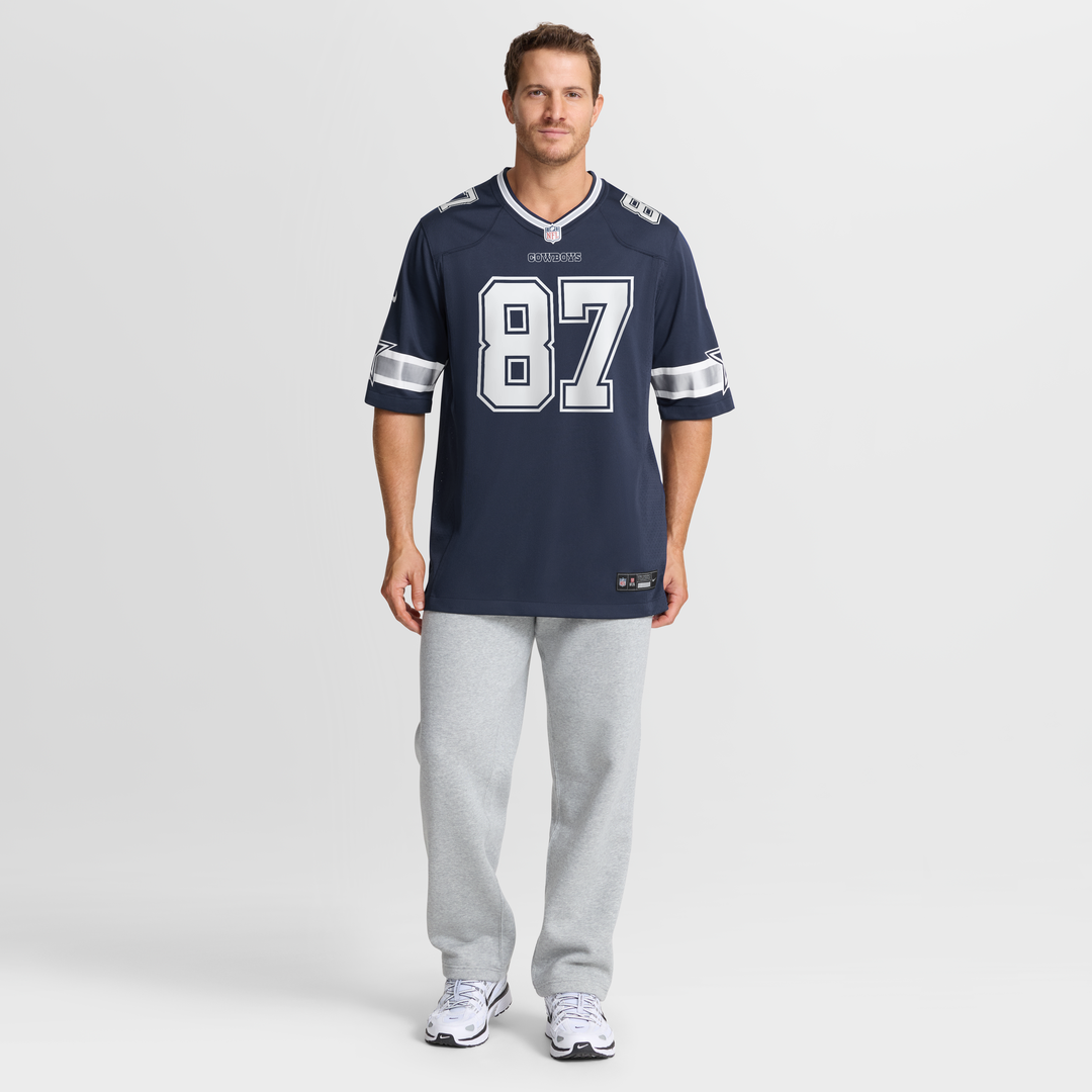 Jake Ferguson Dallas Cowboys Team Game Jersey - Navy