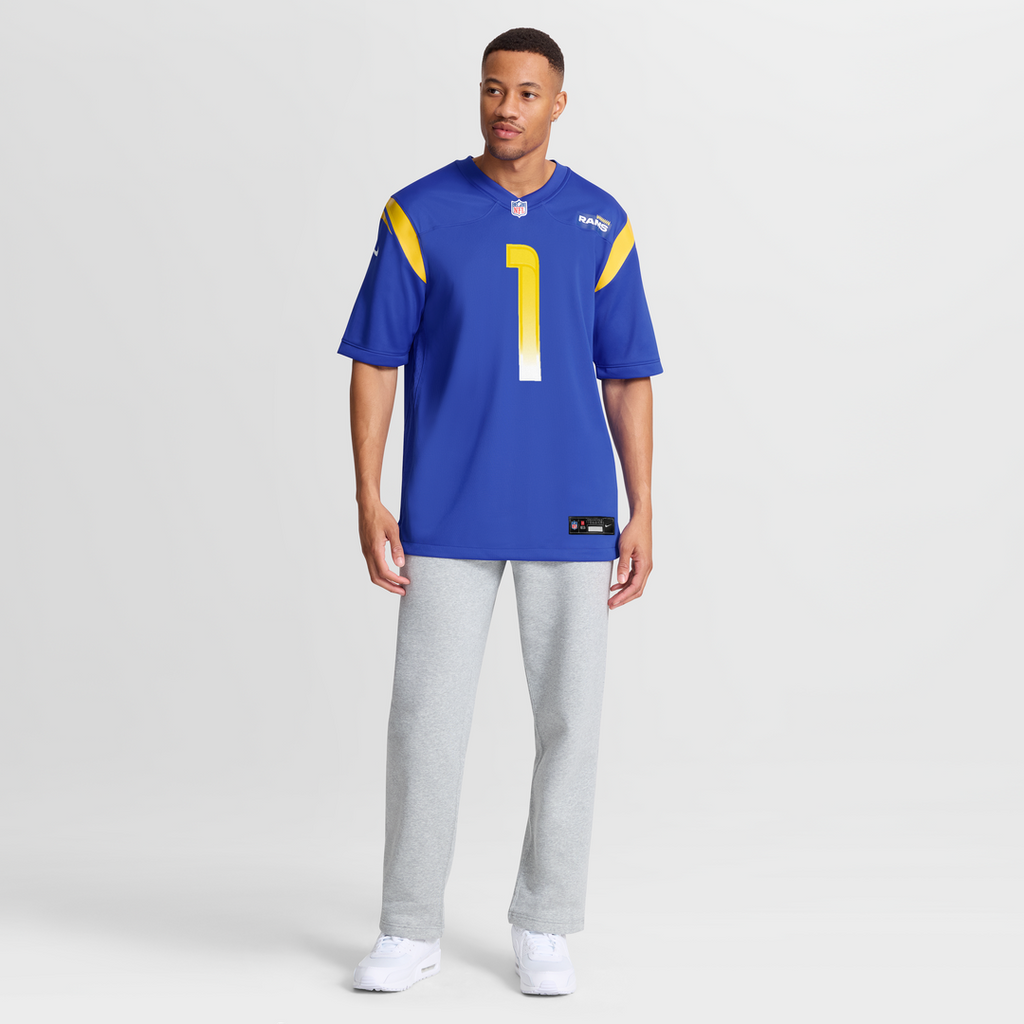 Emmanuel Forbes Jr. Los Angeles Rams Team Game Jersey - Royal