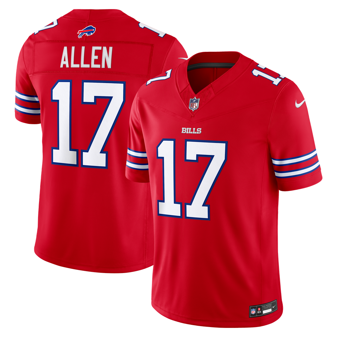Josh Allen Buffalo Bills Alternate Vapor F.U.S.E. Stitched Limited Jersey - Red