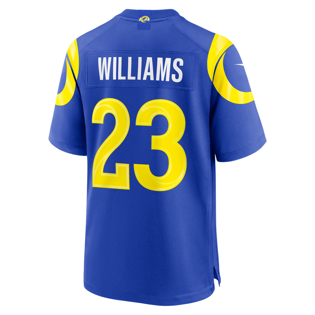 Kyren Williams Los Angeles Rams Team Game Player Jersey - Royal