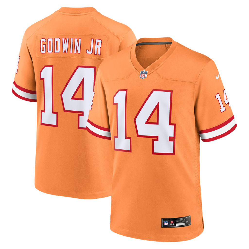 Chris Godwin Jr. Tampa Bay Buccaneers Alternate Game Player Jersey - Orange