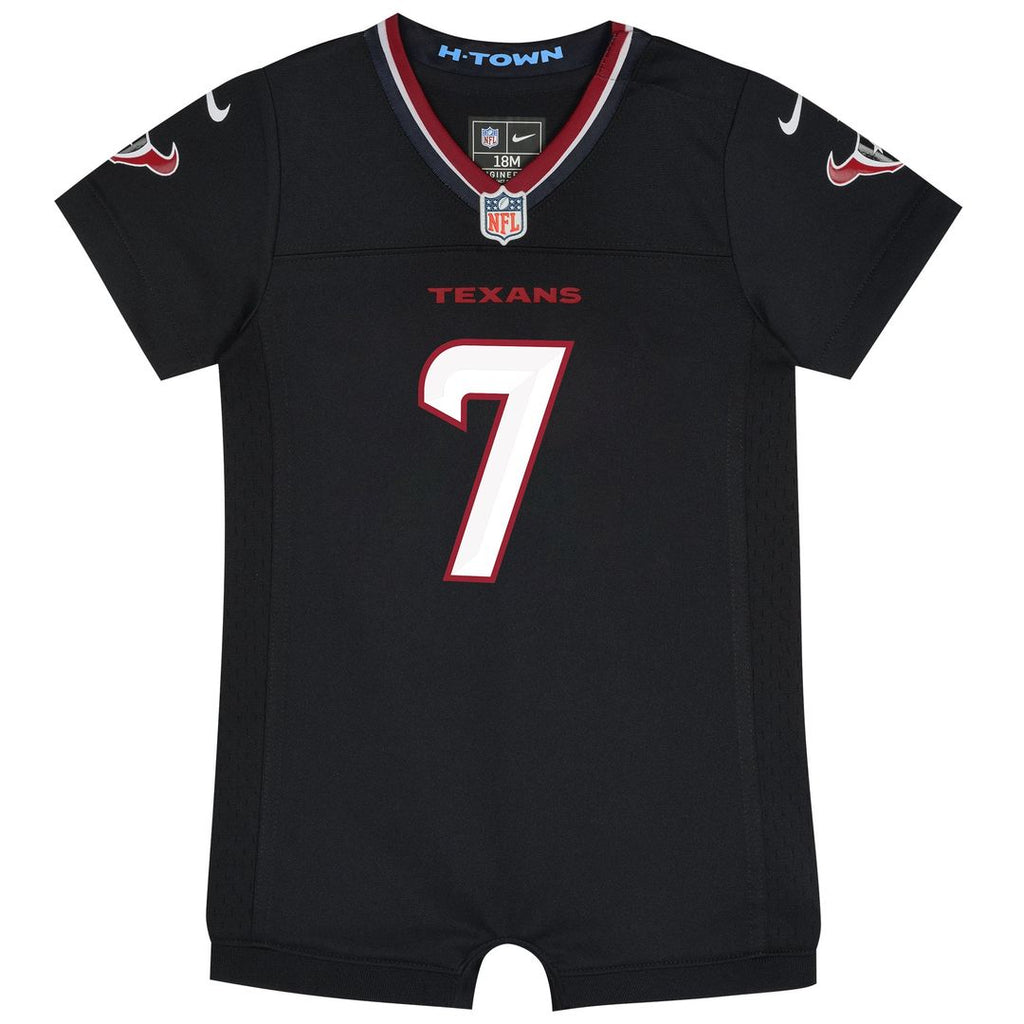 C.J. Stroud Houston Texans Newborn Romper Game Jersey - Navy