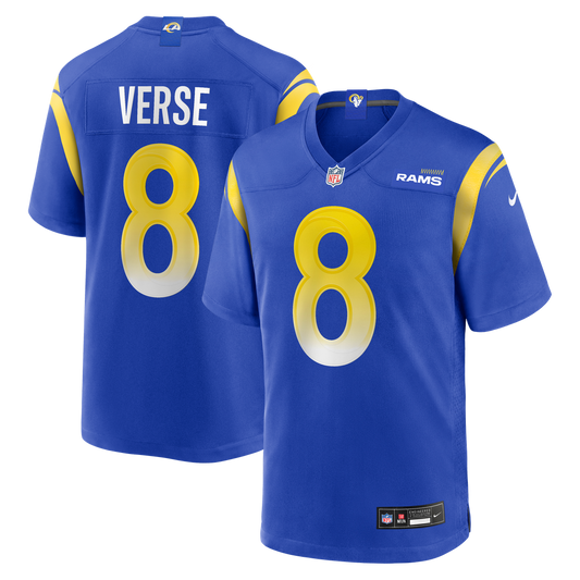 Jared Verse Los Angeles Rams Player Game Jersey - Royal