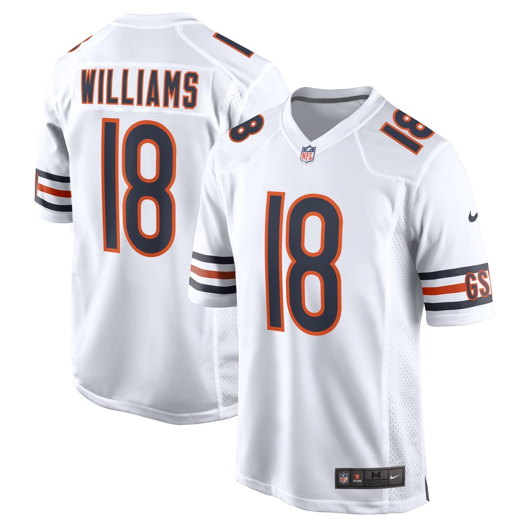 Caleb Williams Chicago Bears Player Game Jersey - Navy