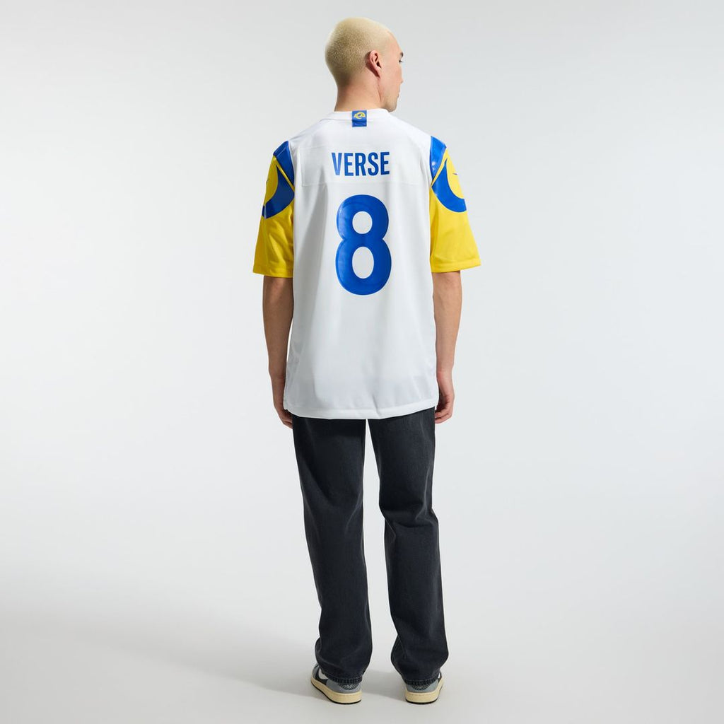 Jared Verse Los Angeles Rams White Game Player Jersey - White