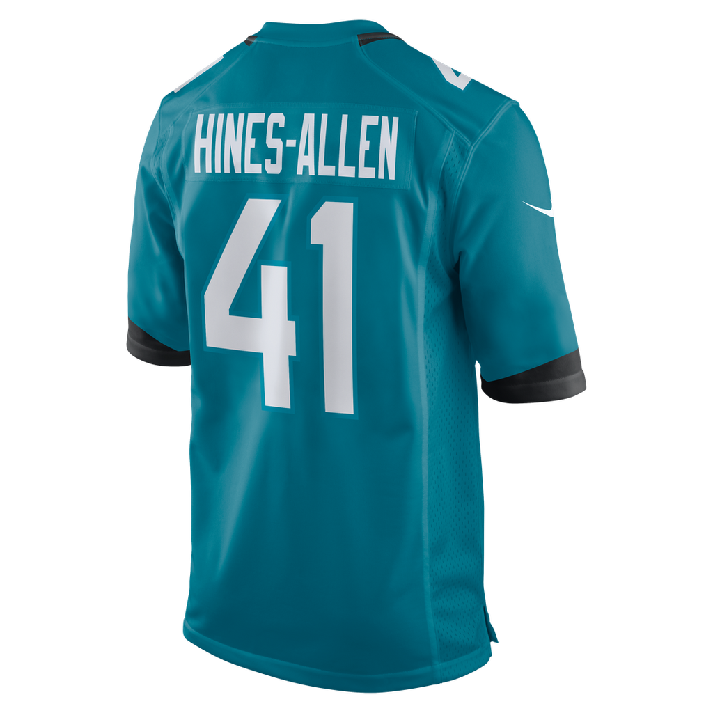 Josh Hines - Allen Jacksonville Jaguars Player Game Jersey - Teal