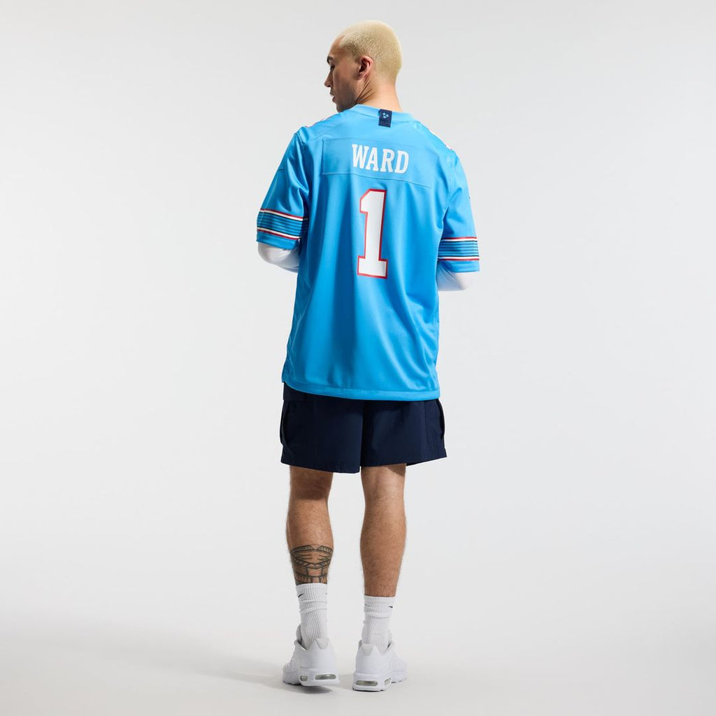 Cameron Ward Tennessee Titans Game Jersey - White