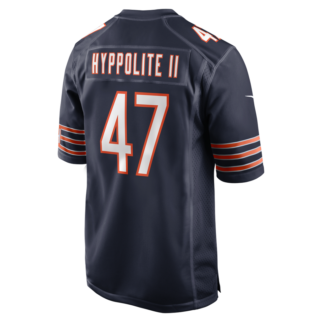 Ruben Hyppolite II Chicago Bears Team Game Jersey - Navy
