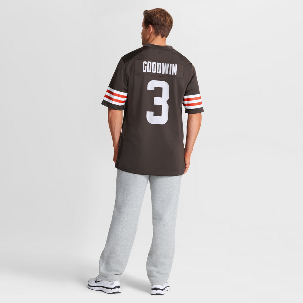 Marquise Goodwin Cleveland Browns Team Game Jersey - Brown