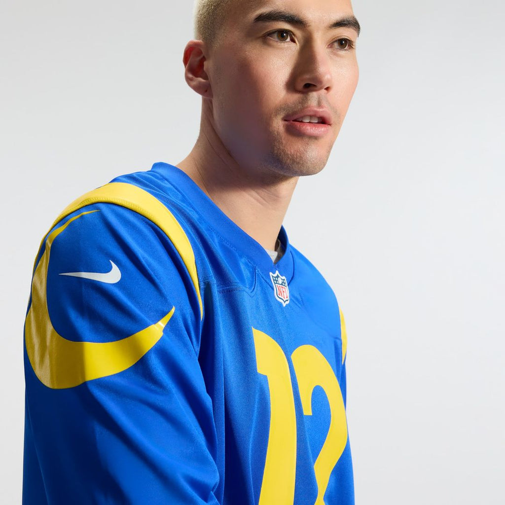 Puka Nacua Los Angeles Rams White Game Player Jersey - White