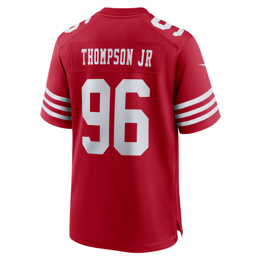 James Thompson Jr San Francisco 49ers Team Game Jersey - Scarlet