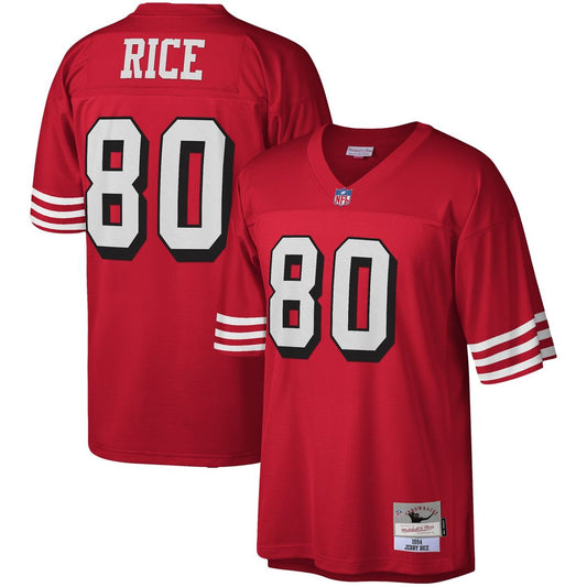 Jerry Rice San Francisco 49ers Legacy Replica Jersey - Scarlet